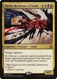 Tariel, Reckoner of Souls - Commander Anthology - Magic: The Gathering card