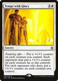 Tempt with Glory - Commander Anthology - Magic: The Gathering card
