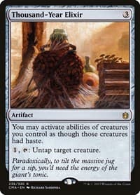 Thousand-Year Elixir - Commander Anthology - Magic: The Gathering card