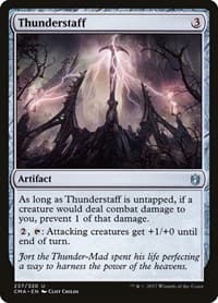 Thunderstaff - Commander Anthology - Magic: The Gathering card