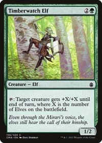 Timberwatch Elf - Commander Anthology - Magic: The Gathering card