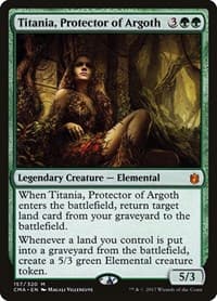 Titania, Protector of Argoth - Commander Anthology - Magic: The Gathering card