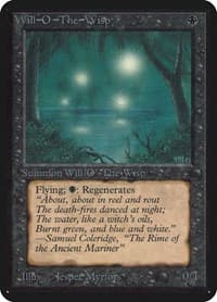Will-o'-the-Wisp - Alpha Edition - Magic: The Gathering card