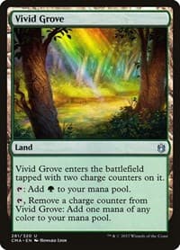 Vivid Grove - Commander Anthology - Magic: The Gathering card