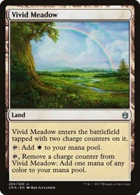Vivid Meadow - Commander Anthology - Magic: The Gathering card