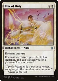 Vow of Duty - Commander Anthology - Magic: The Gathering card