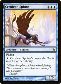 Cerulean Sphinx - Ravnica: City of Guilds - Magic: The Gathering card