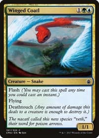 Winged Coatl - Commander Anthology - Magic: The Gathering card