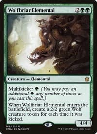 Wolfbriar Elemental - Commander Anthology - Magic: The Gathering card