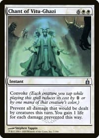 Chant of Vitu-Ghazi - Ravnica: City of Guilds - Magic: The Gathering card