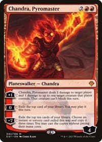 Chandra, Pyromaster - Archenemy: Nicol Bolas - Magic: The Gathering card