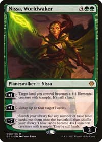 Nissa, Worldwaker - Archenemy: Nicol Bolas - Magic: The Gathering card