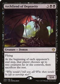 Archfiend of Depravity - Archenemy: Nicol Bolas - Magic: The Gathering card