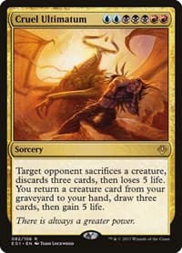 Cruel Ultimatum - Archenemy: Nicol Bolas - Magic: The Gathering card