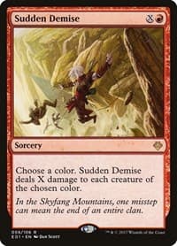 Sudden Demise - Archenemy: Nicol Bolas - Magic: The Gathering card