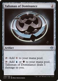 Talisman of Dominance - Archenemy: Nicol Bolas - Magic: The Gathering card