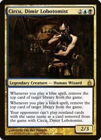 Circu, Dimir Lobotomist - Ravnica: City of Guilds - Magic: The Gathering card