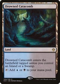 Drowned Catacomb - Archenemy: Nicol Bolas - Magic: The Gathering card