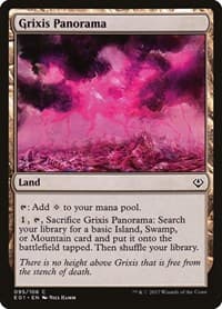Grixis Panorama - Archenemy: Nicol Bolas - Magic: The Gathering card
