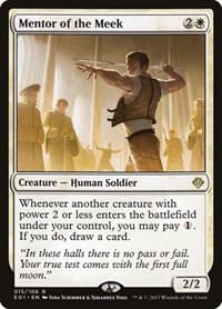 Mentor of the Meek - Archenemy: Nicol Bolas - Magic: The Gathering card