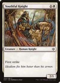 Youthful Knight - Archenemy: Nicol Bolas - Magic: The Gathering card