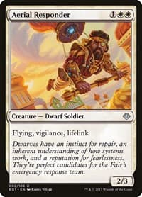Aerial Responder - Archenemy: Nicol Bolas - Magic: The Gathering card