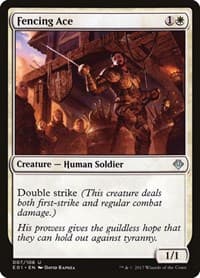 Fencing Ace - Archenemy: Nicol Bolas - Magic: The Gathering card