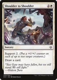 Shoulder to Shoulder - Archenemy: Nicol Bolas - Magic: The Gathering card