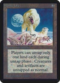Winter Orb - Alpha Edition - Magic: The Gathering card