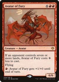 Avatar of Fury - Archenemy: Nicol Bolas - Magic: The Gathering card