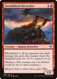 Stormblood Berserker - Archenemy: Nicol Bolas - Magic: The Gathering card