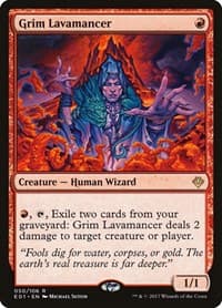 Grim Lavamancer - Archenemy: Nicol Bolas - Magic: The Gathering card