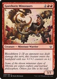 Gorehorn Minotaurs - Archenemy: Nicol Bolas - Magic: The Gathering card