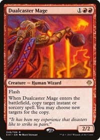 Dualcaster Mage - Archenemy: Nicol Bolas - Magic: The Gathering card