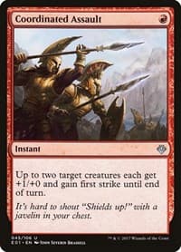 Coordinated Assault - Archenemy: Nicol Bolas - Magic: The Gathering card