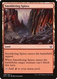 Smoldering Spires - Archenemy: Nicol Bolas - Magic: The Gathering card