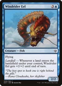 Windrider Eel - Archenemy: Nicol Bolas - Magic: The Gathering card