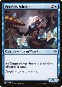 Reckless Scholar - Archenemy: Nicol Bolas - Magic: The Gathering card