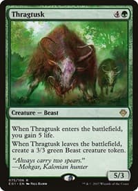 Thragtusk - Archenemy: Nicol Bolas - Magic: The Gathering card