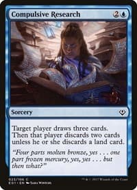 Compulsive Research - Archenemy: Nicol Bolas - Magic: The Gathering card