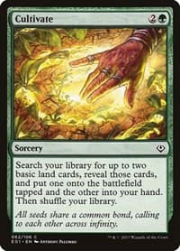 Cultivate - Archenemy: Nicol Bolas - Magic: The Gathering card