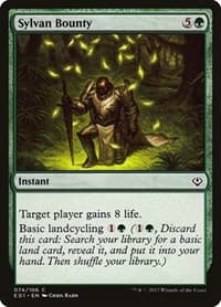 Sylvan Bounty - Archenemy: Nicol Bolas - Magic: The Gathering card