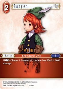 Ranger (Refia) - Opus I - Final Fantasy TCG card