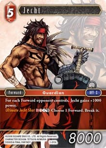 Jecht - Opus I - Final Fantasy TCG card