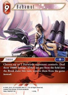Bahamut - Opus I - Final Fantasy TCG card
