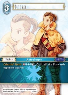 Orran - Opus I - Final Fantasy TCG card