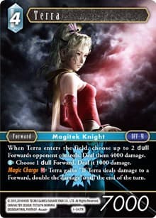 Terra (Rare) - Opus I - Final Fantasy TCG card