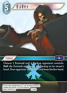 Hades - Opus I - Final Fantasy TCG card