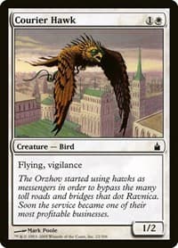 Courier Hawk - Ravnica: City of Guilds - Magic: The Gathering card