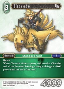 Chocobo - 1-075C - Opus I - Final Fantasy TCG card
